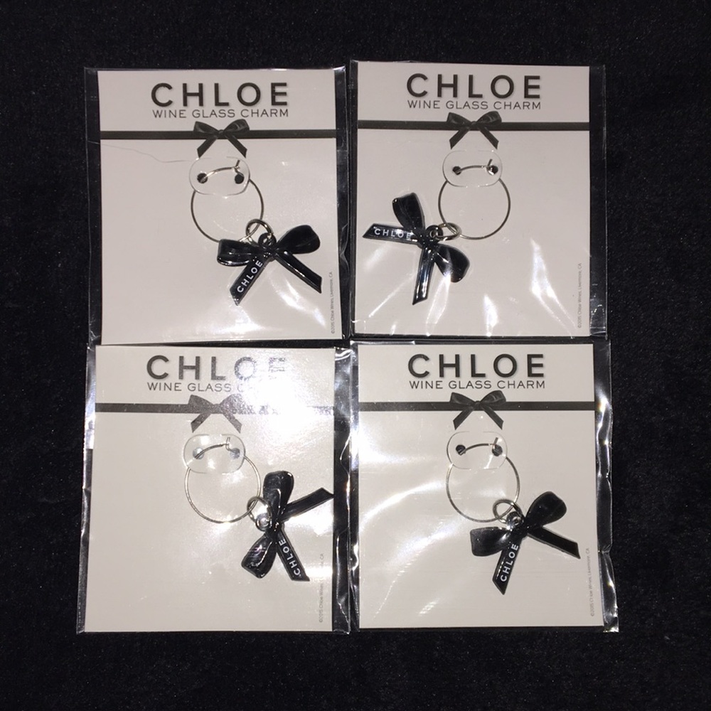 Chloe Wine Glass Charm